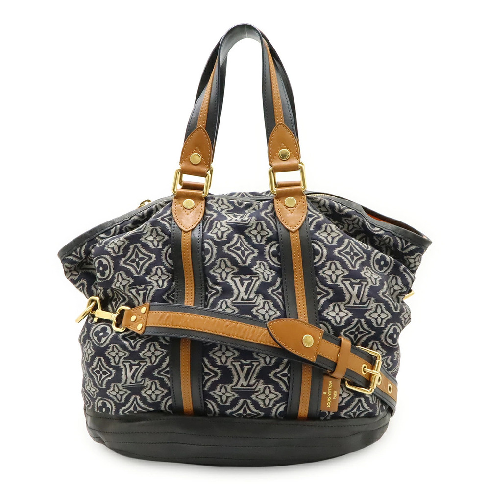 LOUIS VUITTON Aviator Tote Bag Shoulder Marine Blue Limited Edition